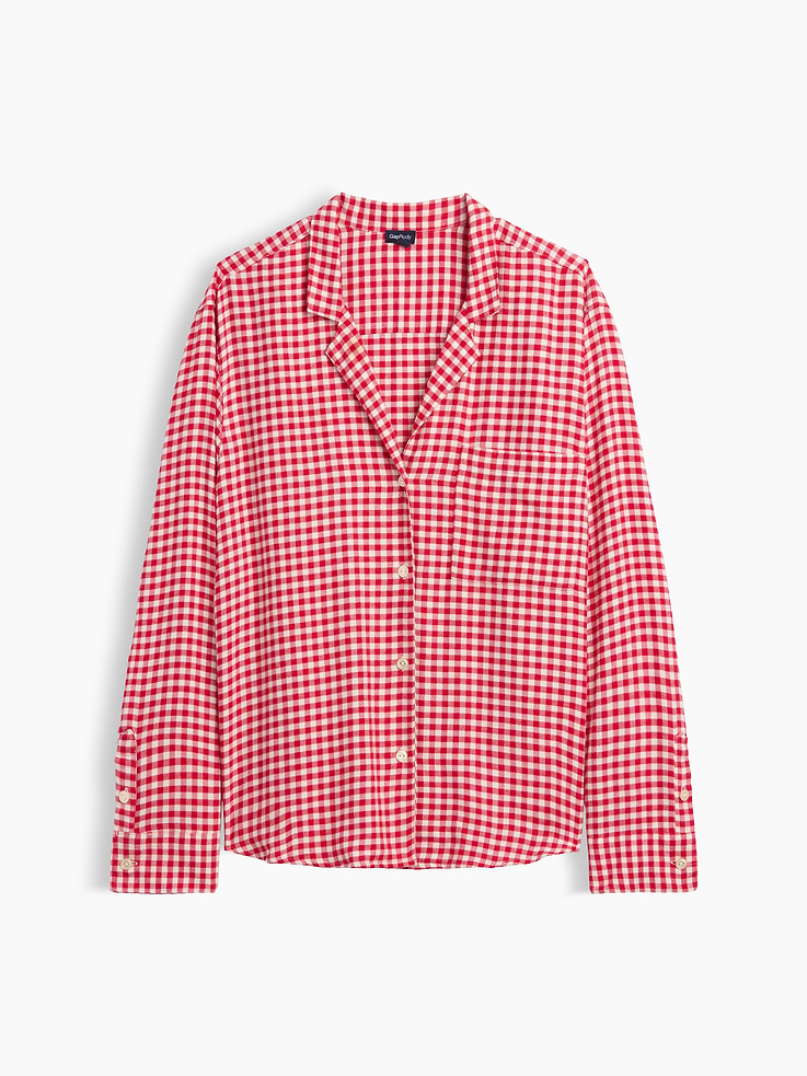 Image number 4 showing, Flannel PJ Shirt
