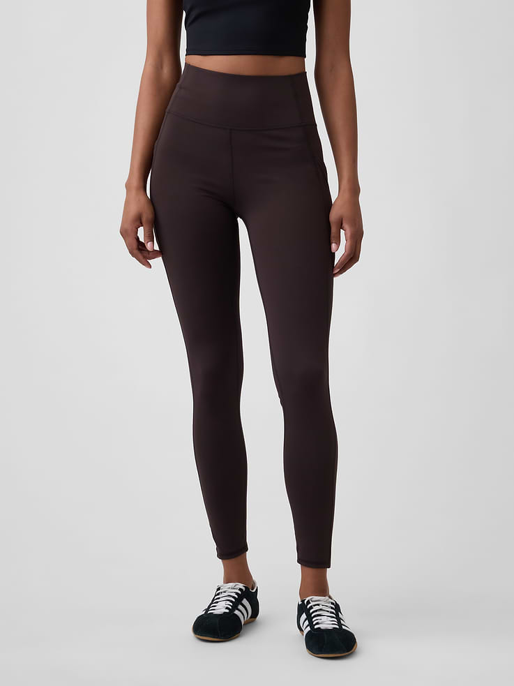 Image number 3 showing, GapFit Sky High Studio Pocket Leggings