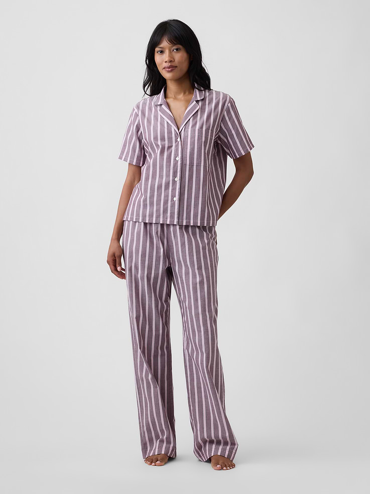 Image number 1 showing, Poplin PJ Pants