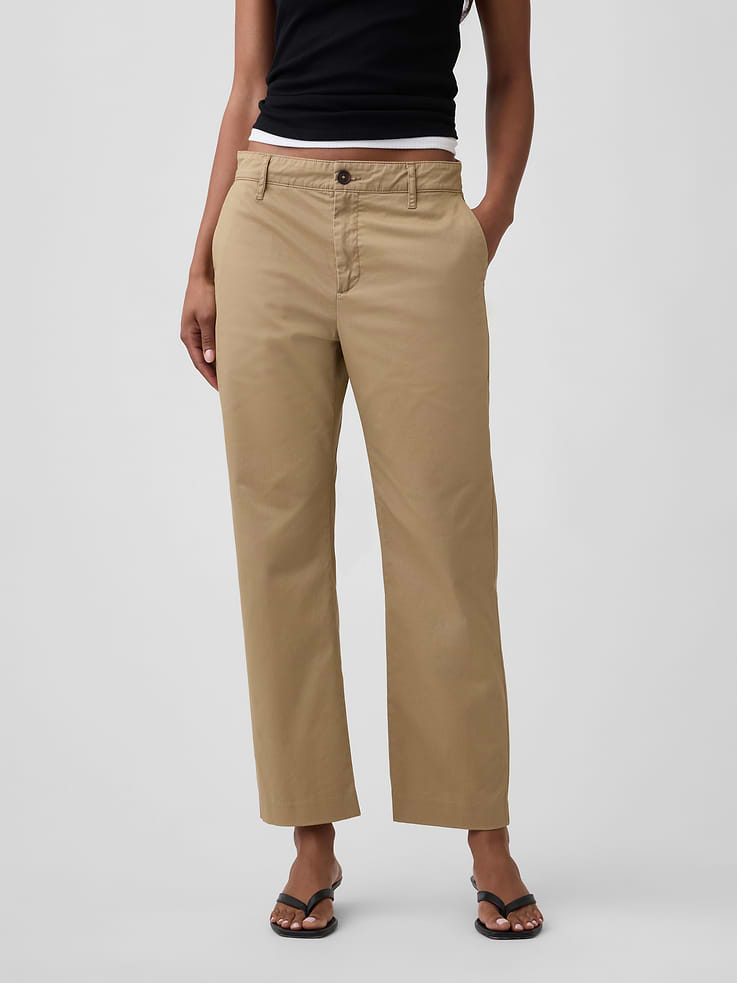 Image number 2 showing, Mid Rise Downtown Khakis