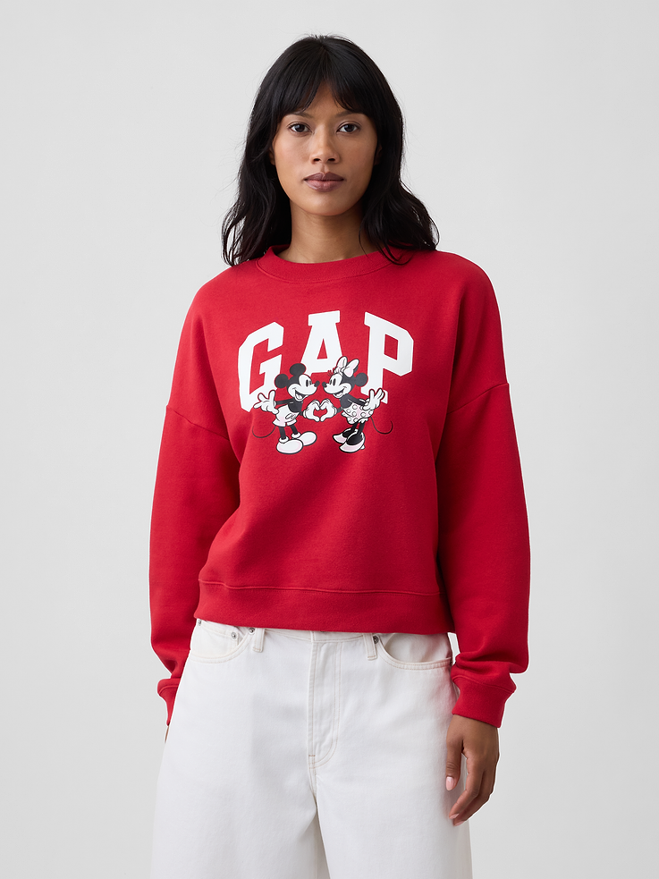 Image number 1 showing, Gap × Disney Relaxed Graphic Sweatshirt
