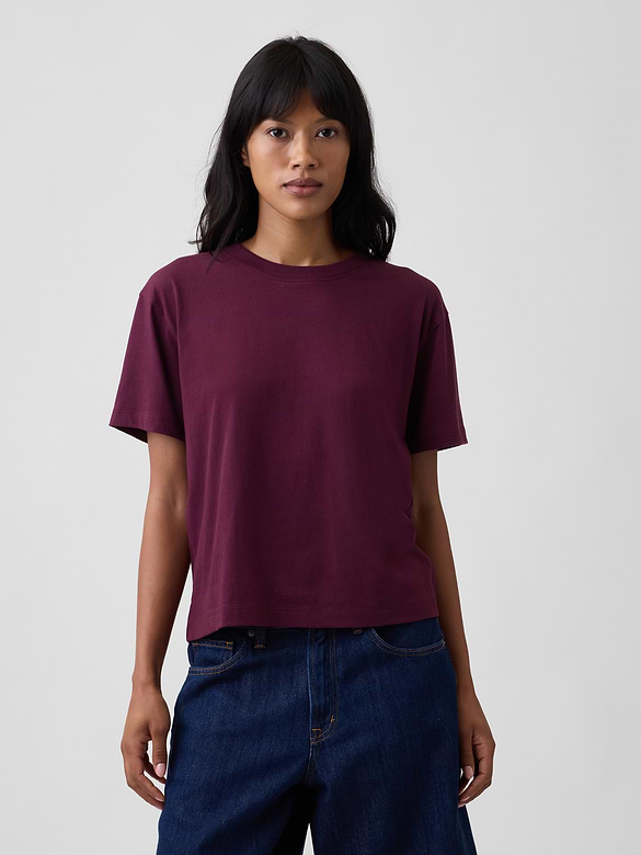 Boxy Crewneck T-Shirt