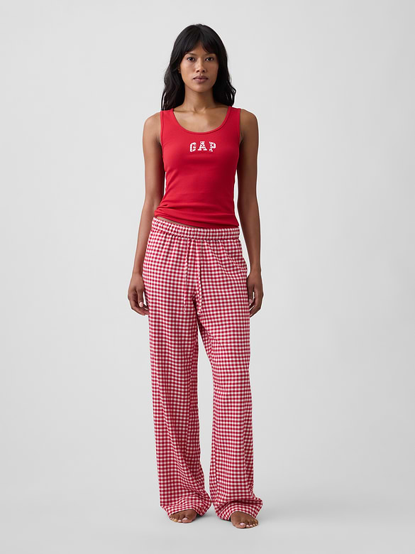 Gap Logo Ribbed Tank Top