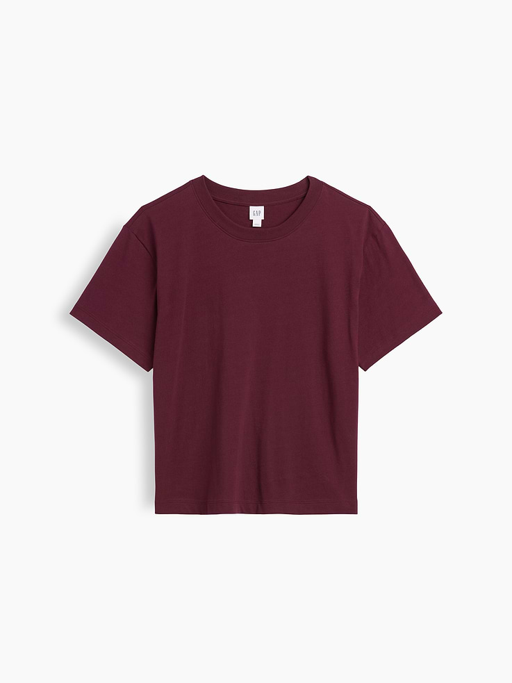 Image number 5 showing, Boxy Crewneck T-Shirt