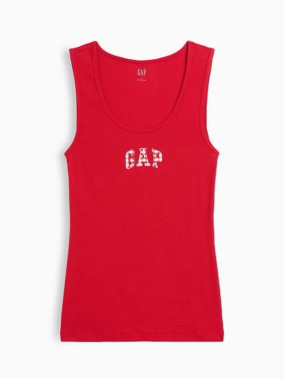 Gap Logo Ribbed Tank Top