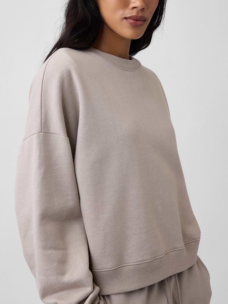 Image number 4 showing, Relaxed Wedge Crewneck Sweatshirt