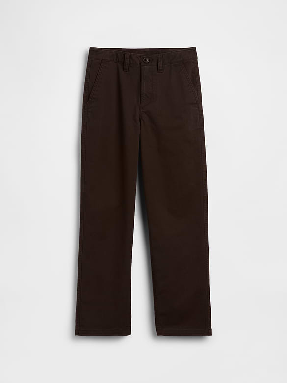 Kids Uniform Stretch Loose Khakis