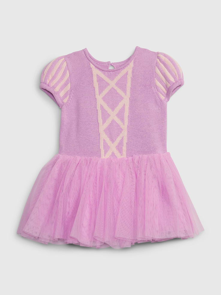 Image number 1 showing, Gap × Disney Baby Rapunzel Tulle Dress
