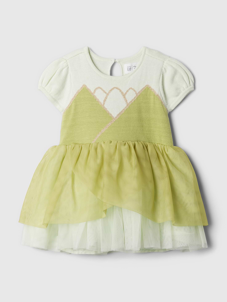 Image number 1 showing, Gap × Disney Baby Tiana Tulle Dress