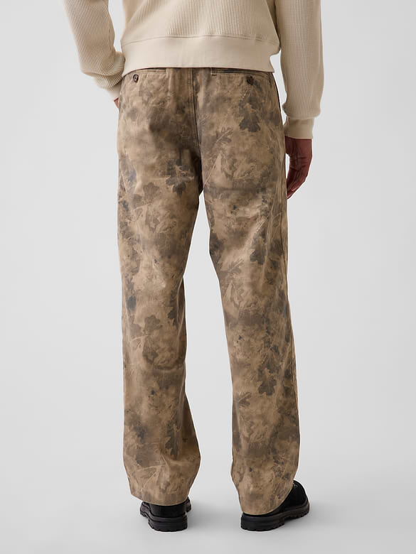 Heavyweight Twill Baggy Khakis