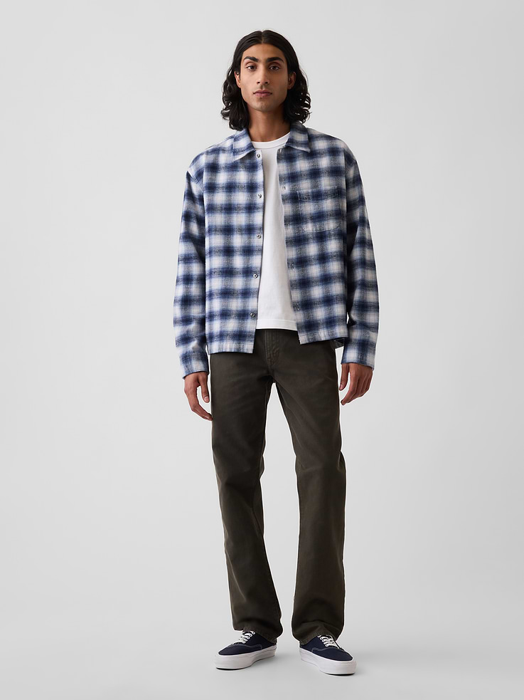 Image number 1 showing, Canvas Relaxed Straight Jeans