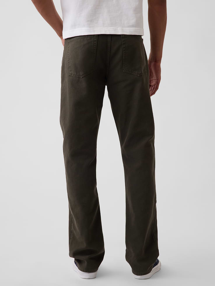 Image number 4 showing, Canvas Relaxed Straight Jeans