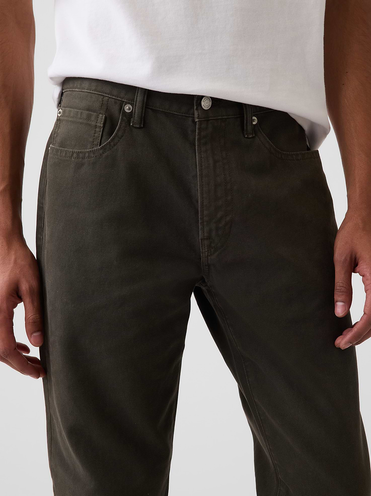 Image number 6 showing, Canvas Relaxed Straight Jeans
