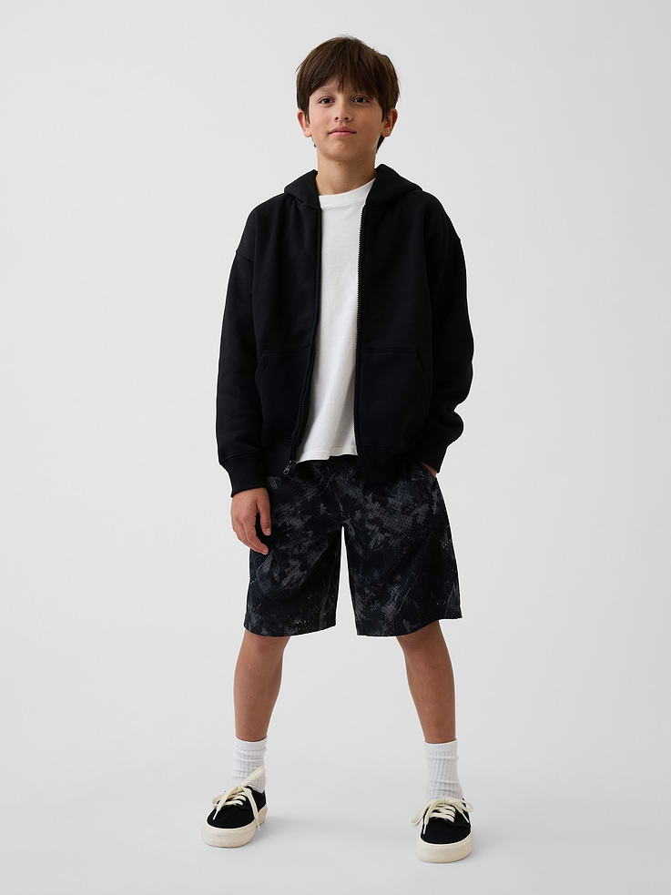 Image number 1 showing, Kids 8" Mesh Active Shorts