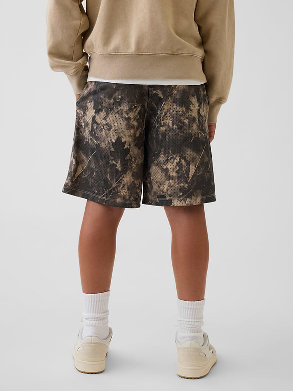 Kids 8" Mesh Active Shorts
