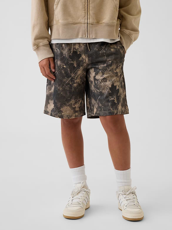Kids 8" Mesh Active Shorts