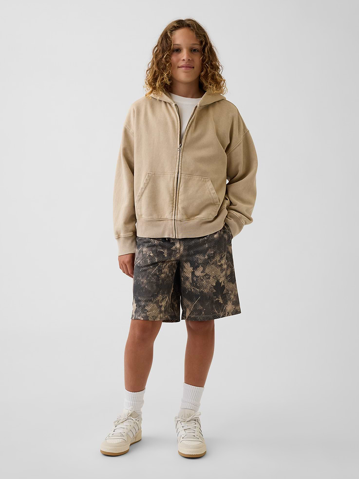 Image number 1 showing, Kids 8" Mesh Active Shorts