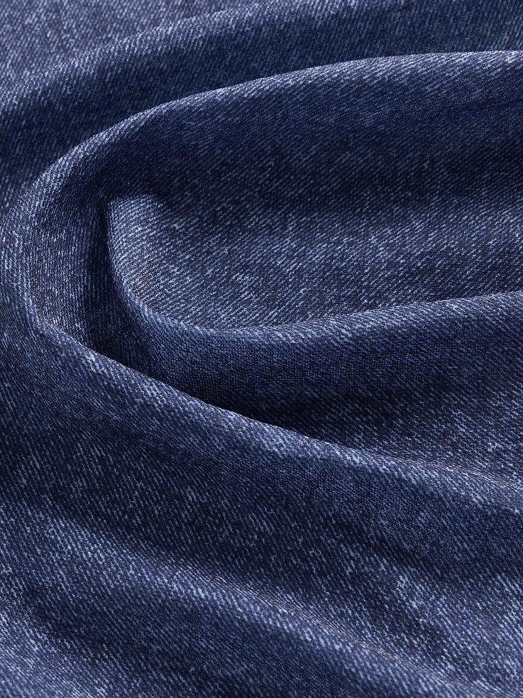 Image number 5 showing, GapStudio Printed Denim Sheer T-Shirt