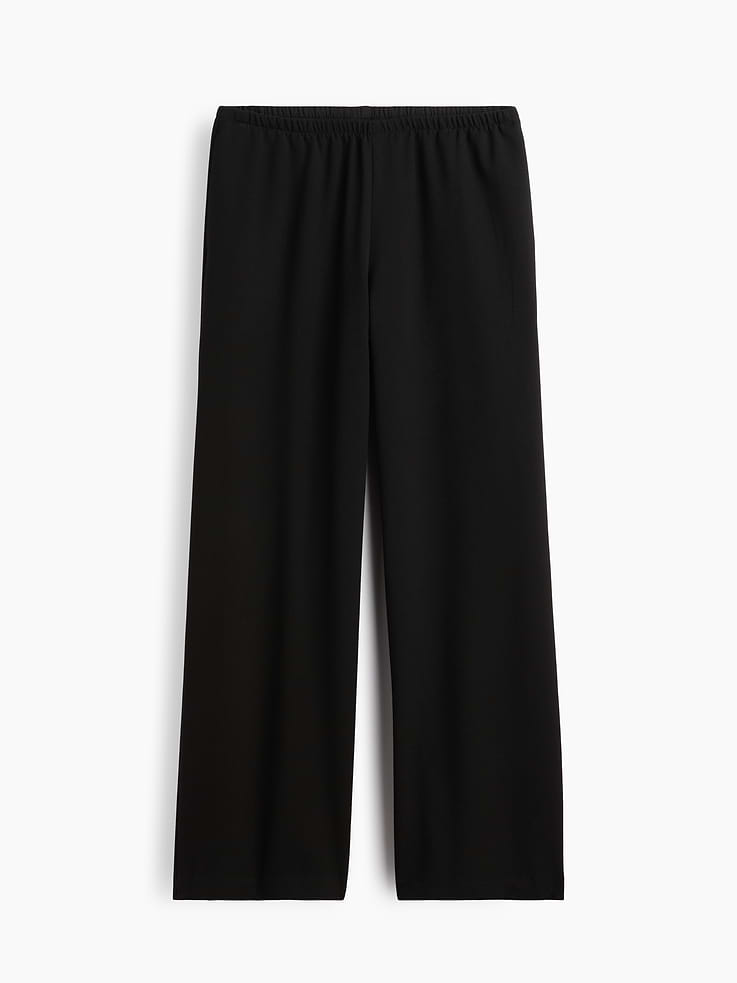 Image number 6 showing, Easy Wide-Leg Pants