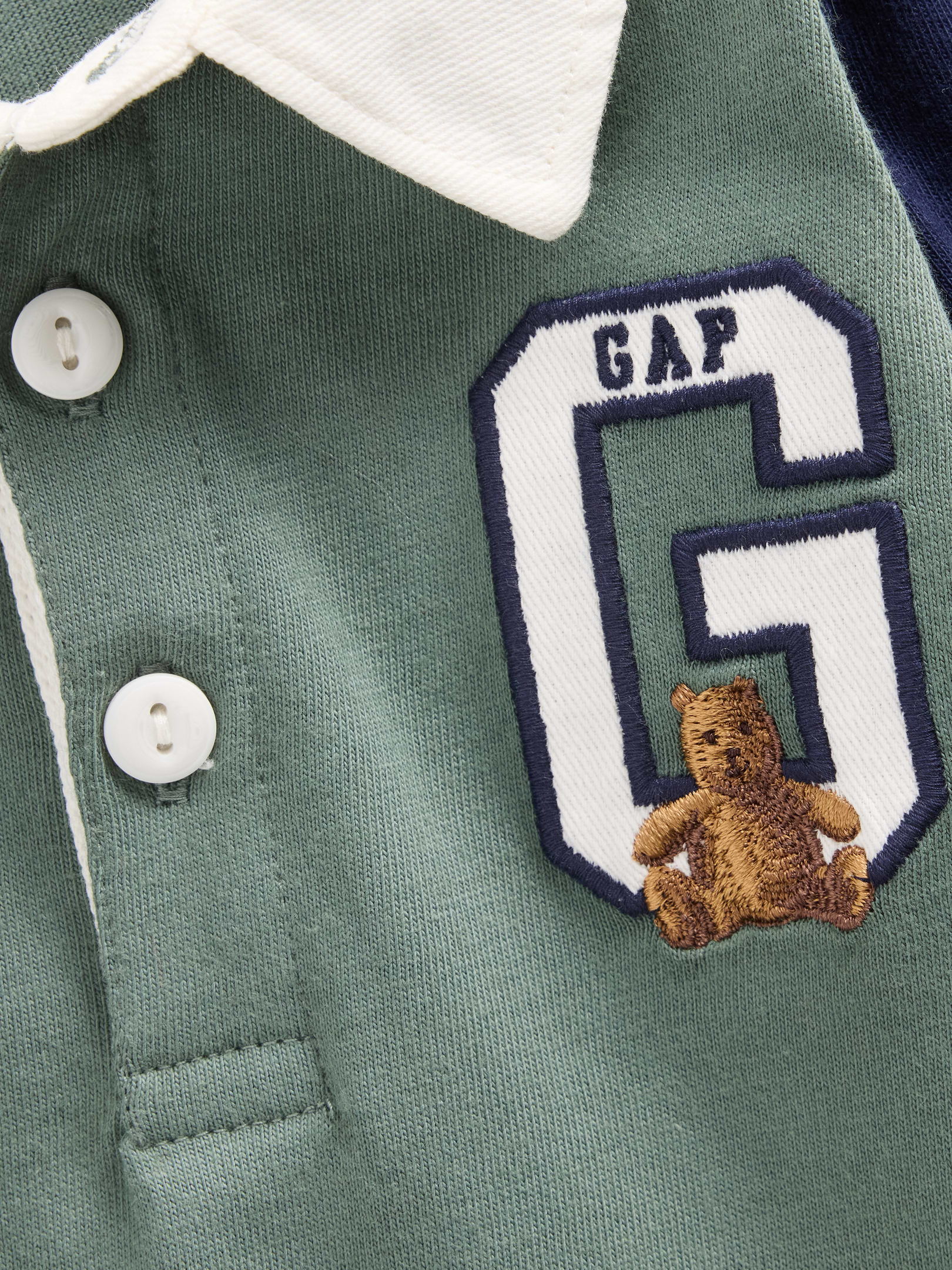 Image 3 of 3, Baby Rugby One-Piece