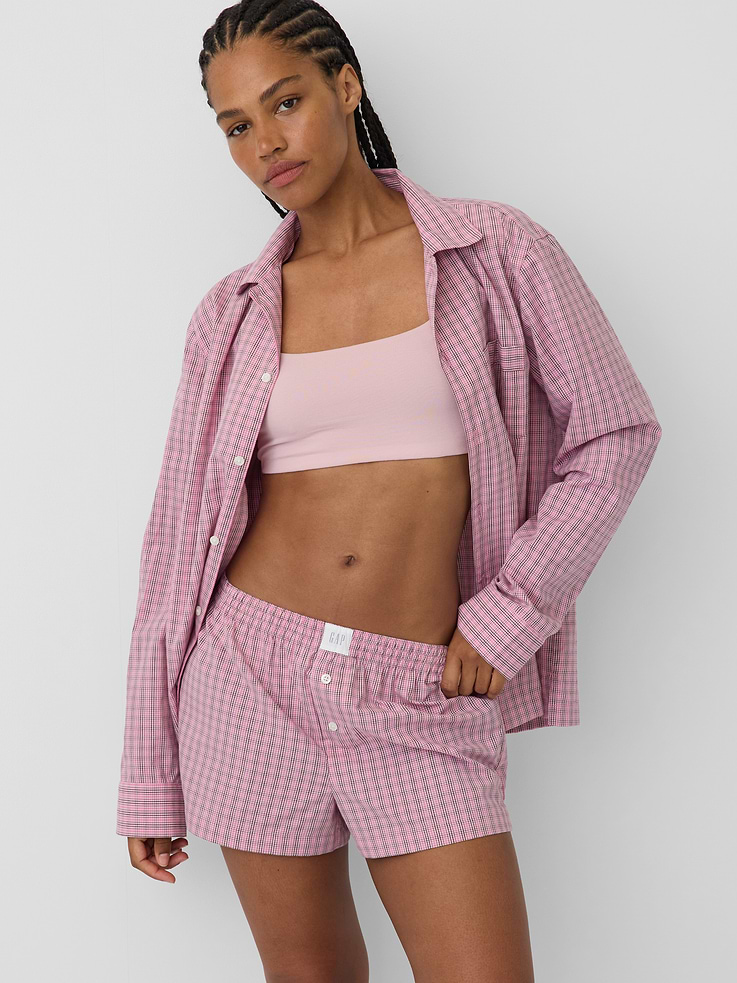 Image number 5 showing, Poplin PJ Shirt