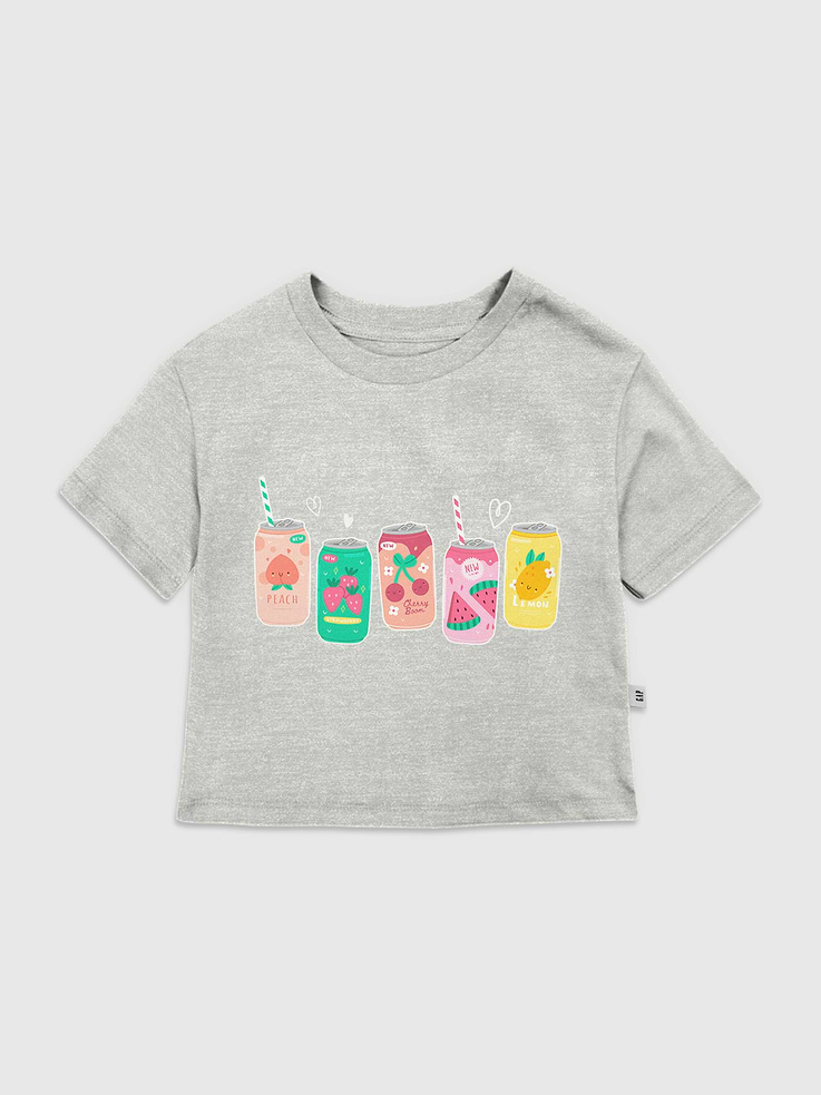 Image number 1 showing, Toddler Sparkle Soda Graphic T-Shirt