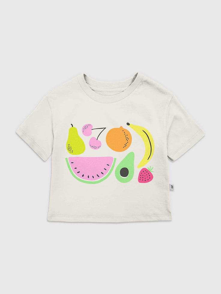 Image number 1 showing, Toddler Fruit Graphic T-Shirt