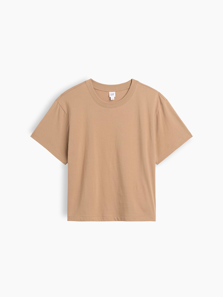 Image number 5 showing, Boxy Crewneck T-Shirt