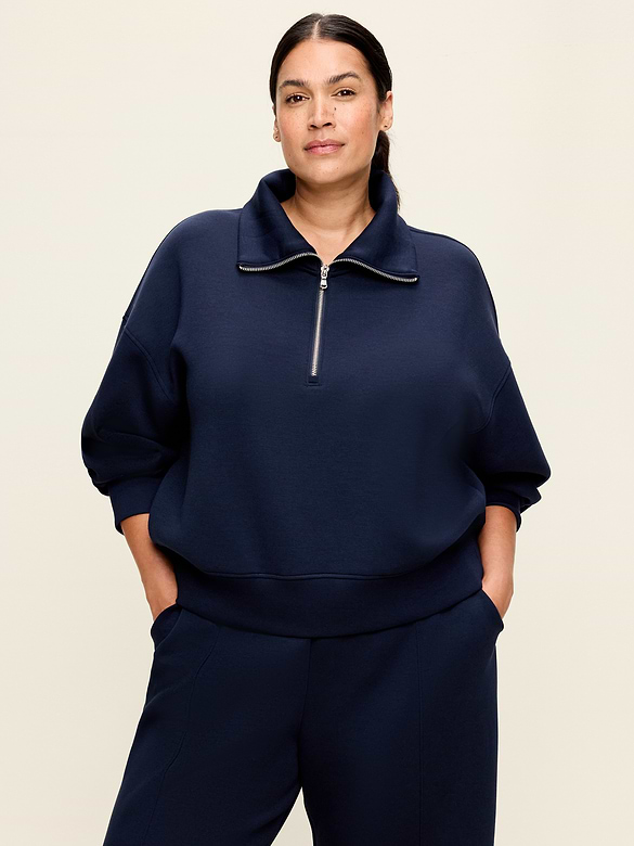 Bounce Fleece Half-Zip Pullover Sweatshirt