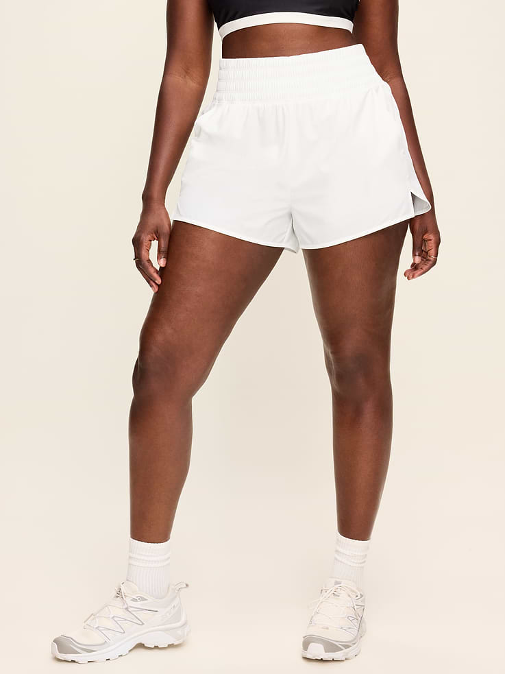 Image number 6 showing, Extra High-Waisted Crinkle Run Shorts -- 3-inch inseam
