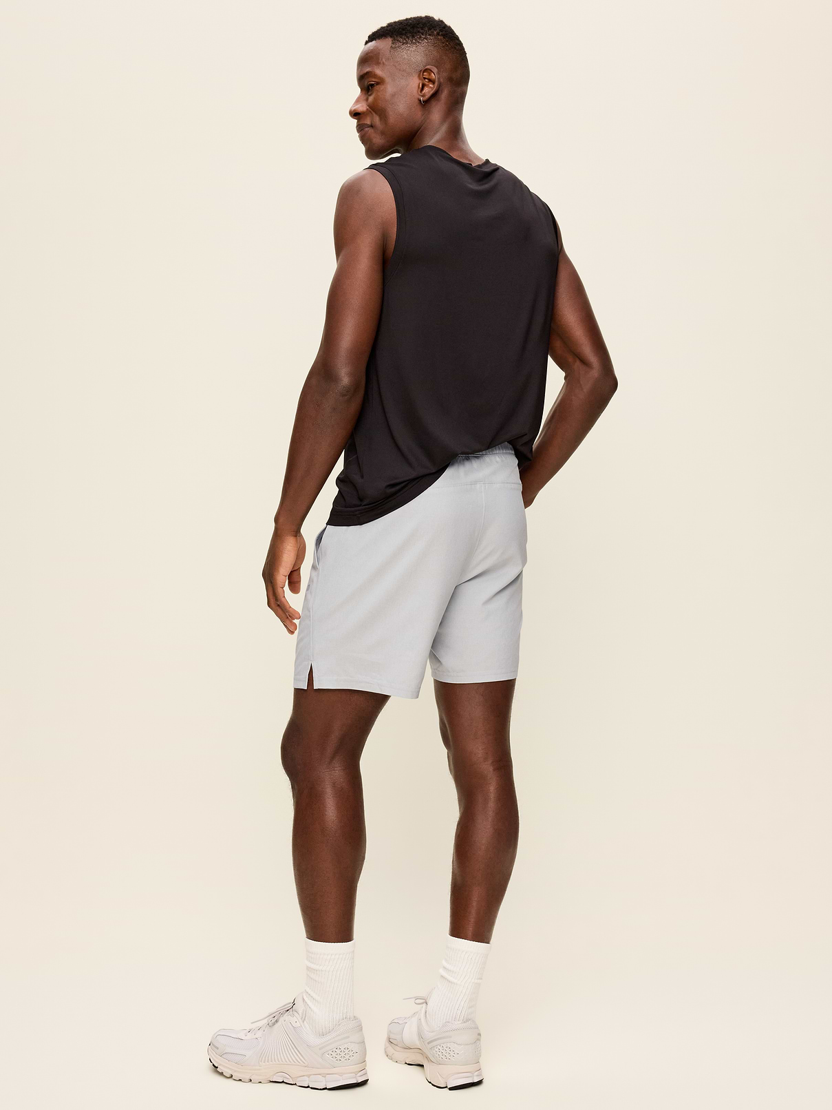 Image number 3 showing, StretchTech Woven Workout Shorts -- 7-inch inseam
