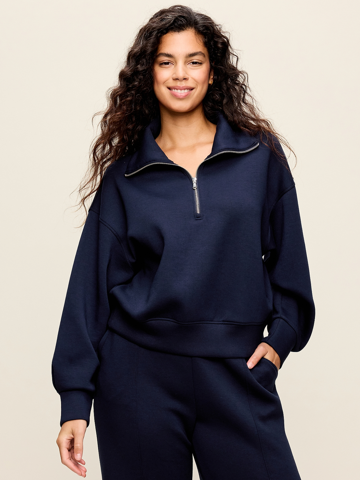 Bounce Fleece Half-Zip Pullover Sweatshirt | Old Navy