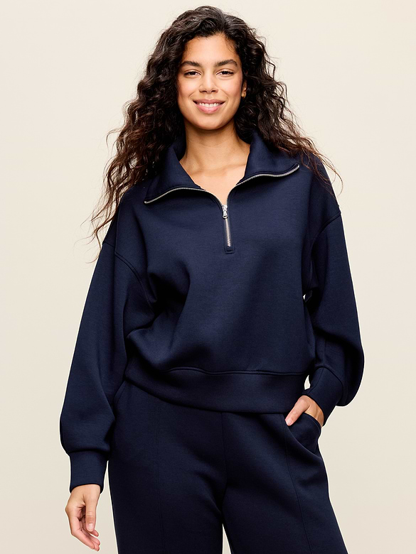 Bounce Fleece Half-Zip Pullover Sweatshirt
