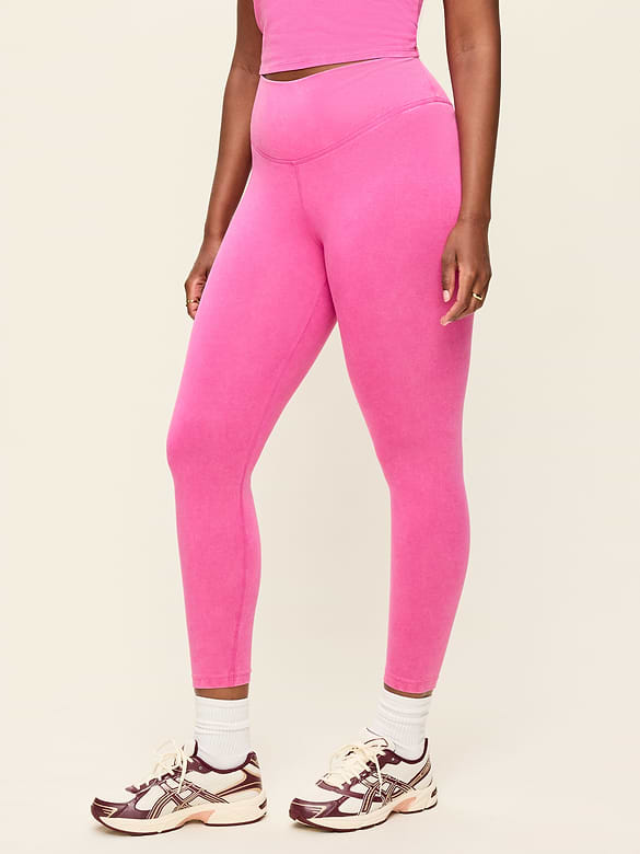 High-Waisted PowerChill 7/8 Cotton Leggings