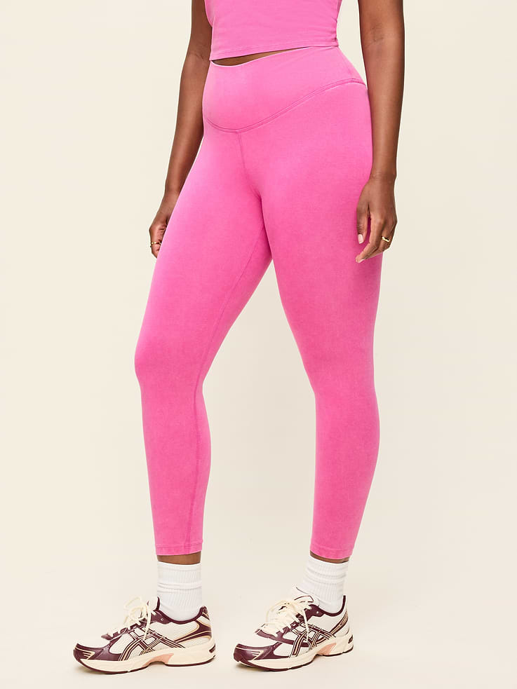 Image number 8 showing, High-Waisted PowerChill 7/8 Cotton Leggings