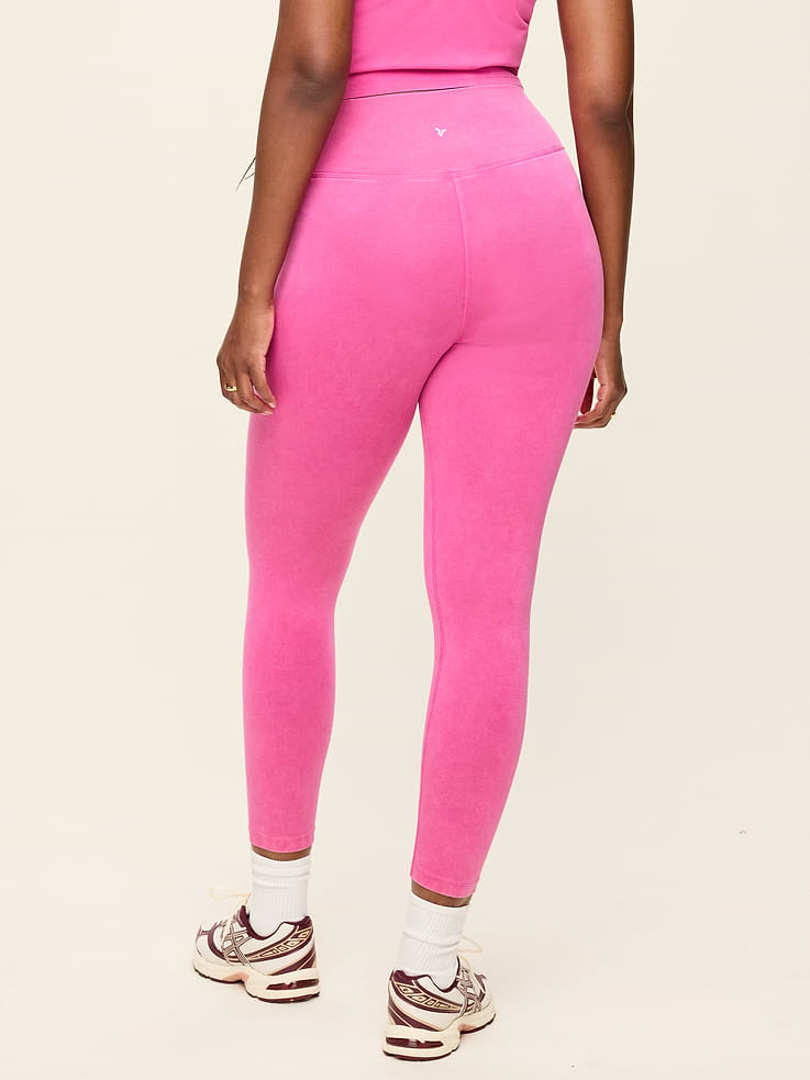 Image number 9 showing, High-Waisted PowerChill 7/8 Cotton Leggings