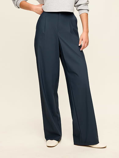 Image number 1 showing, High-Waisted SleekTech Trouser Pants