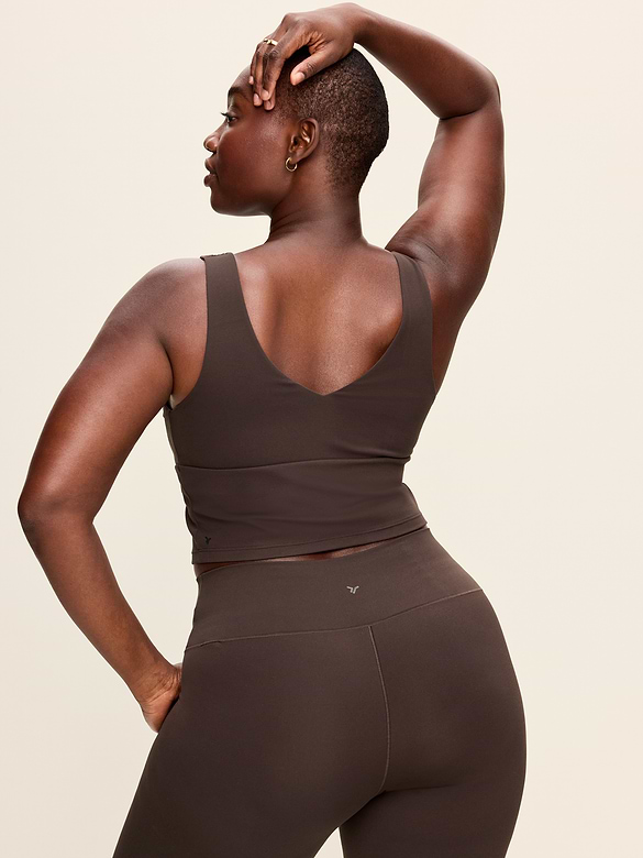 StudioSmooth Seamed Longline Top