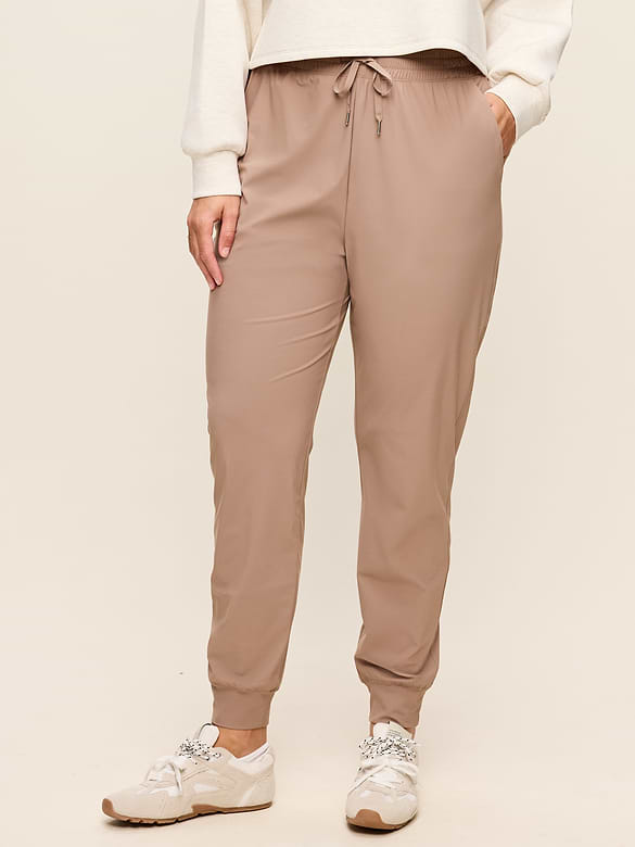 High-Waisted SleekTech Joggers