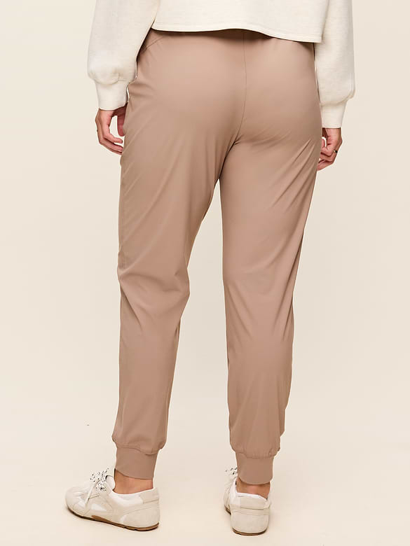 High-Waisted SleekTech Joggers