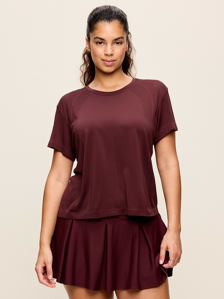 L'image numéro 2 présente T-shirt ample Fluidité sans coutures