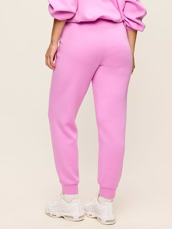 High-Waisted Bounce Fleece Jogger Sweatpants