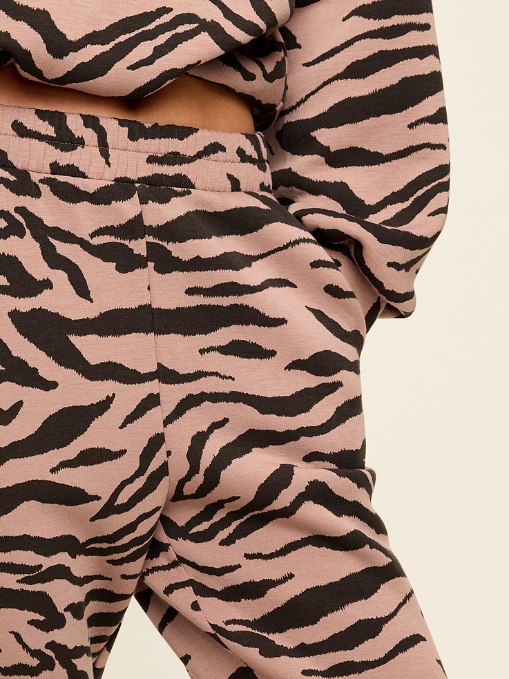 Image number 5 showing, High-Waisted Bounce Fleece Jogger Sweatpants