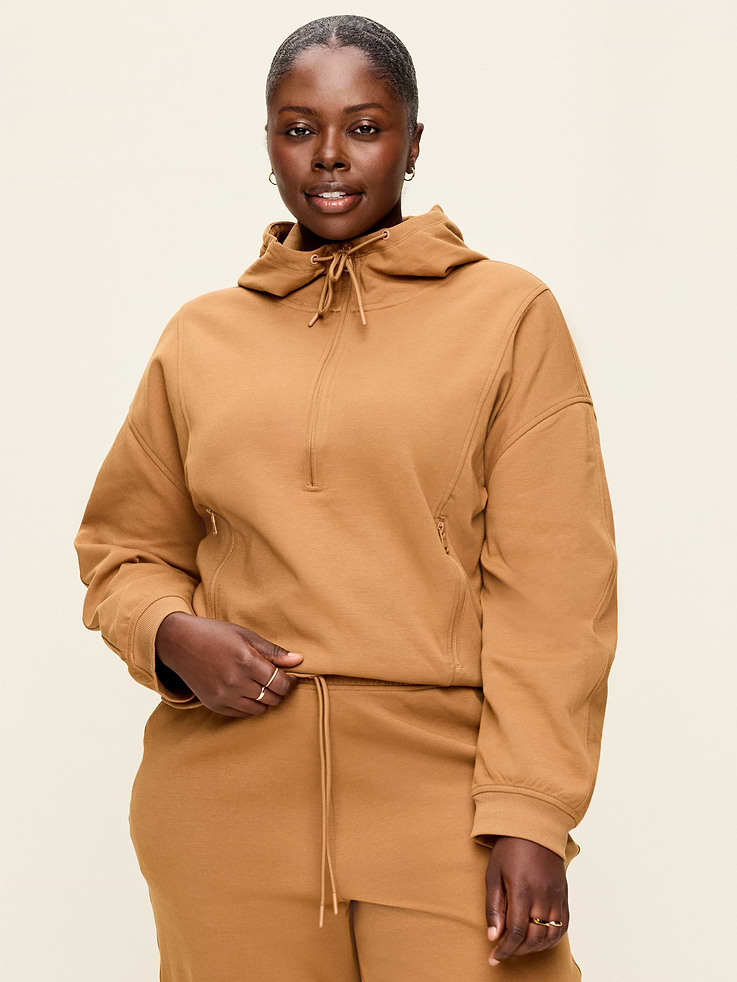Image number 7 showing, Dynamic Fleece Half-Zip Hoodie Sweatshirt