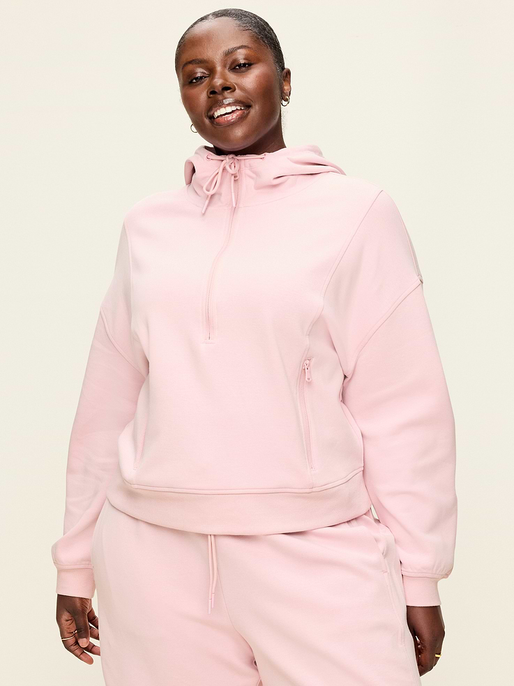 Image number 7 showing, Dynamic Fleece Half-Zip Hoodie Sweatshirt