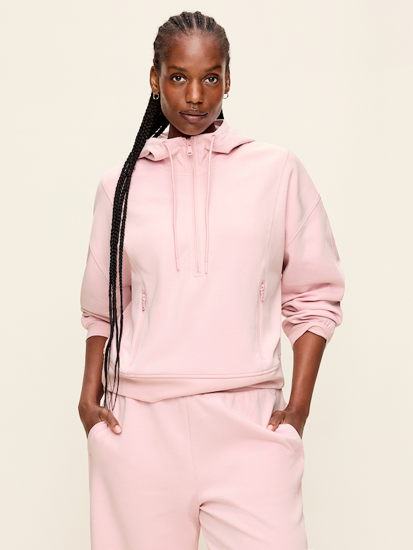 Dynamic Fleece Half-Zip Hoodie Sweatshirt
