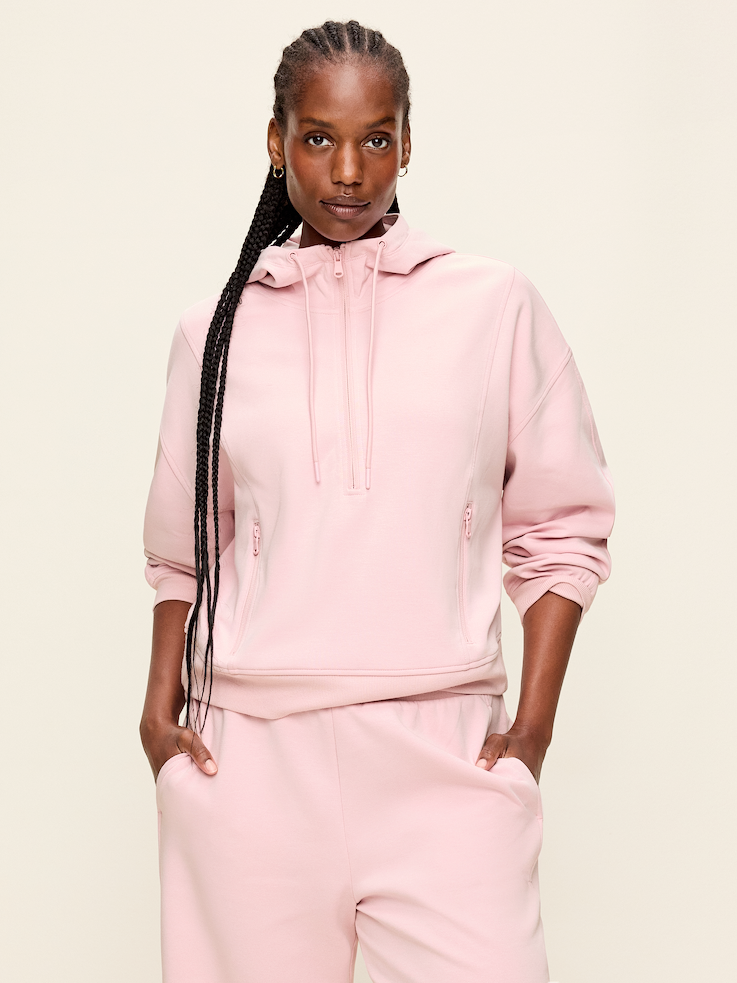 Image number 5 showing, Dynamic Fleece Half-Zip Hoodie Sweatshirt