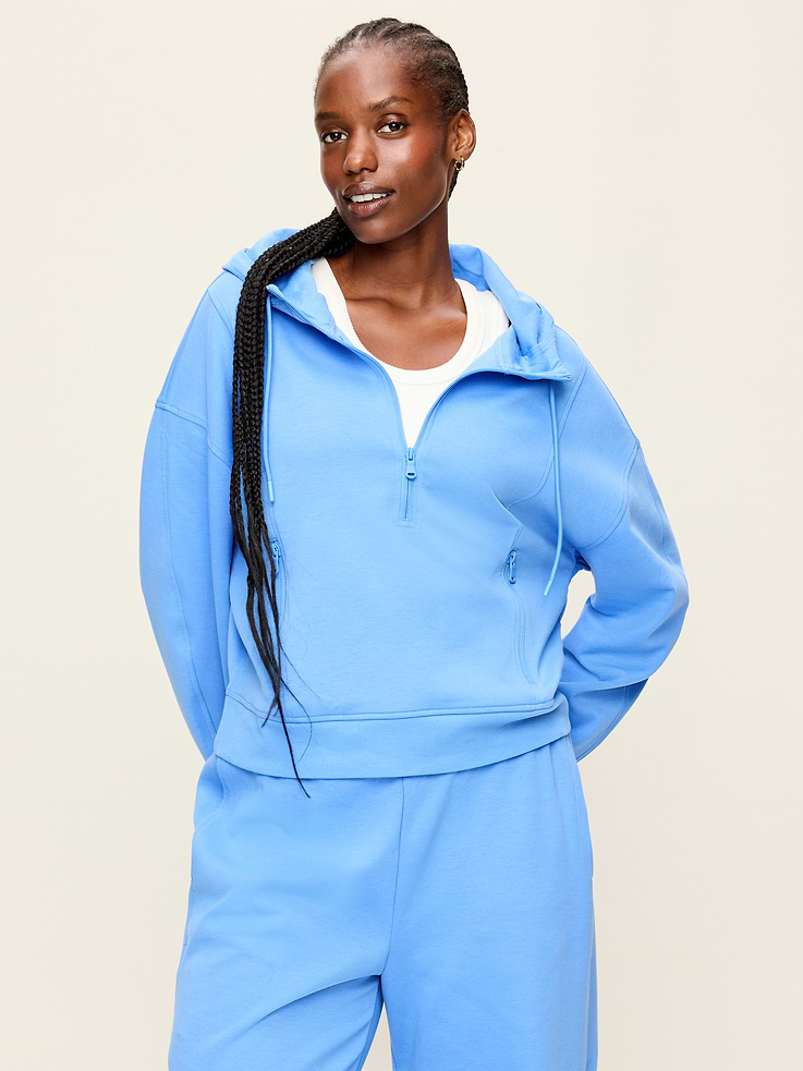 Image number 5 showing, Dynamic Fleece Half-Zip Hoodie Sweatshirt