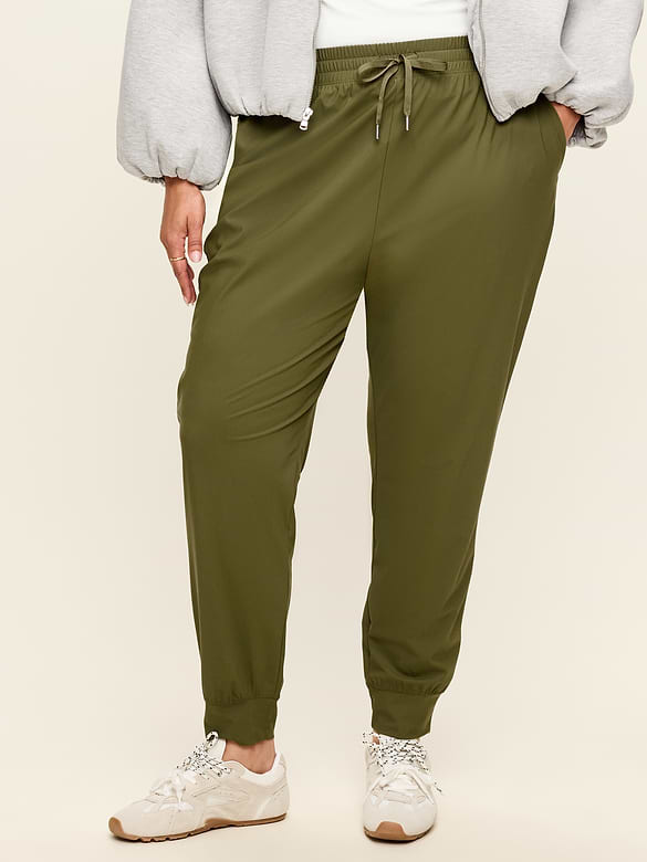 High-Waisted SleekTech Joggers
