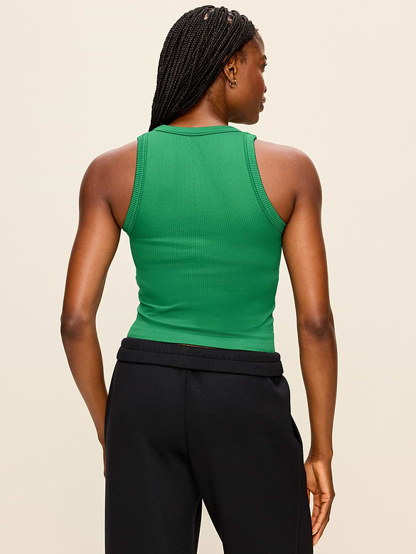 Exhale Seamless Fitted Rib Tank